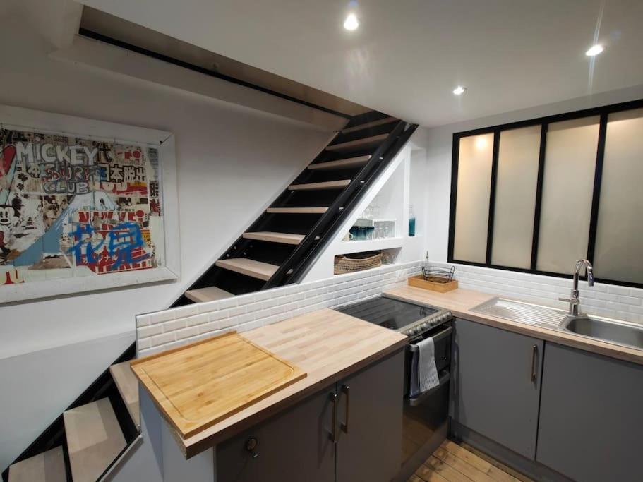 La Passerelle, Duplex Atypique De Charme 维姆勒 外观 照片